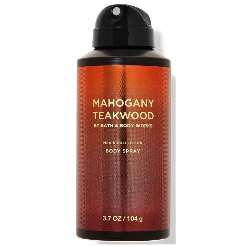 NWT Bath & Body Works Lot of 3 MAHOGANY TEAKWOOD  Men’s Collection Body Spray